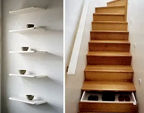 Merdiven Altı Gizli Ayakkabılık
