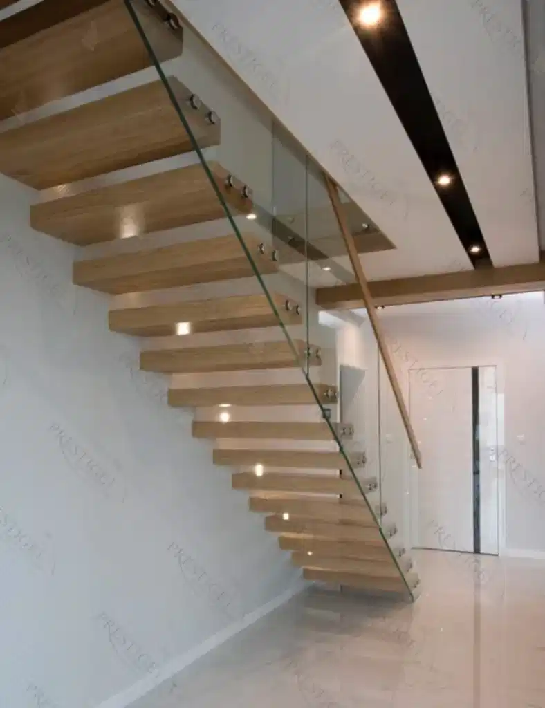 dubleks merdiven modeli led aydınlatma