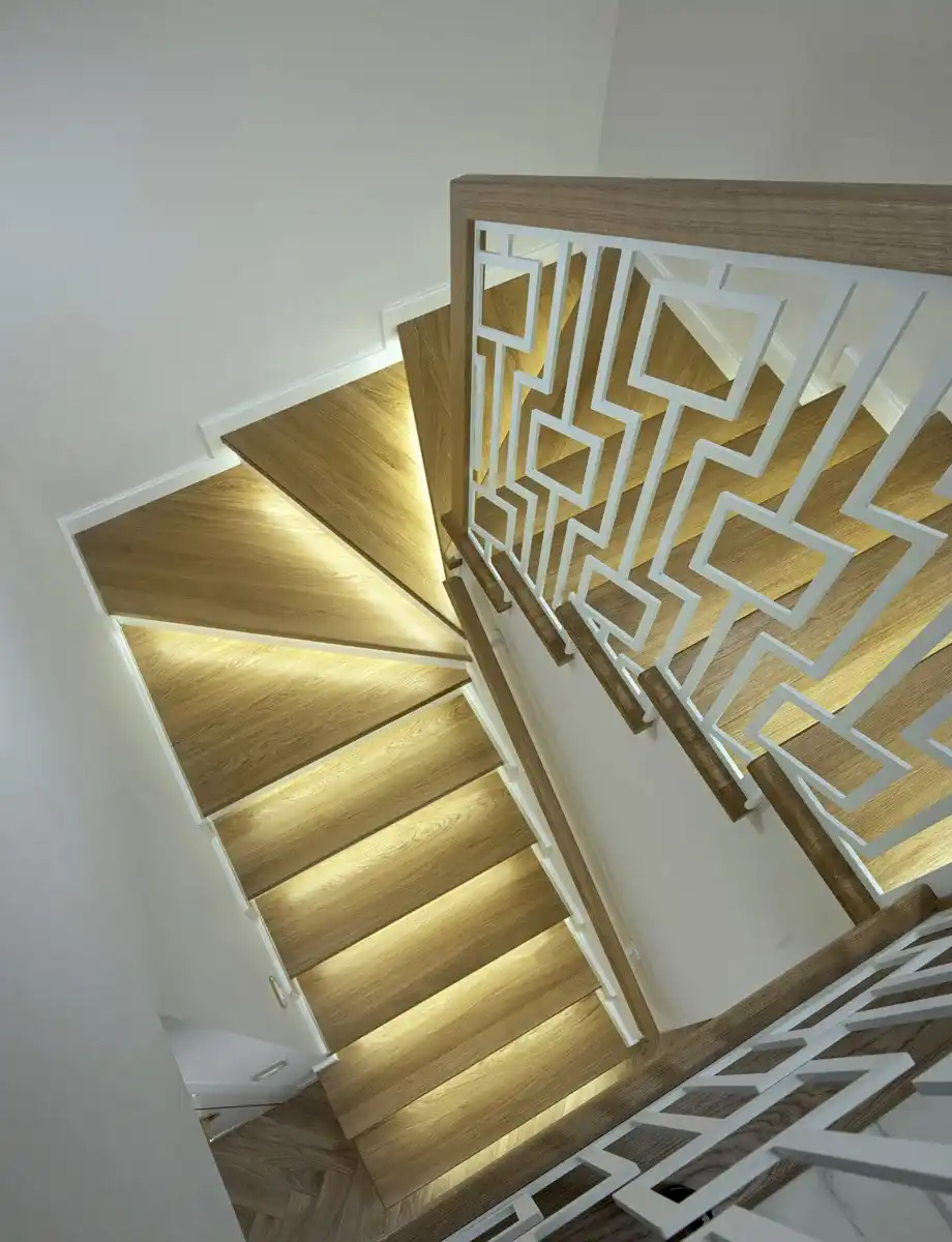 Led Basamak Dubleks Merdiven Modeli